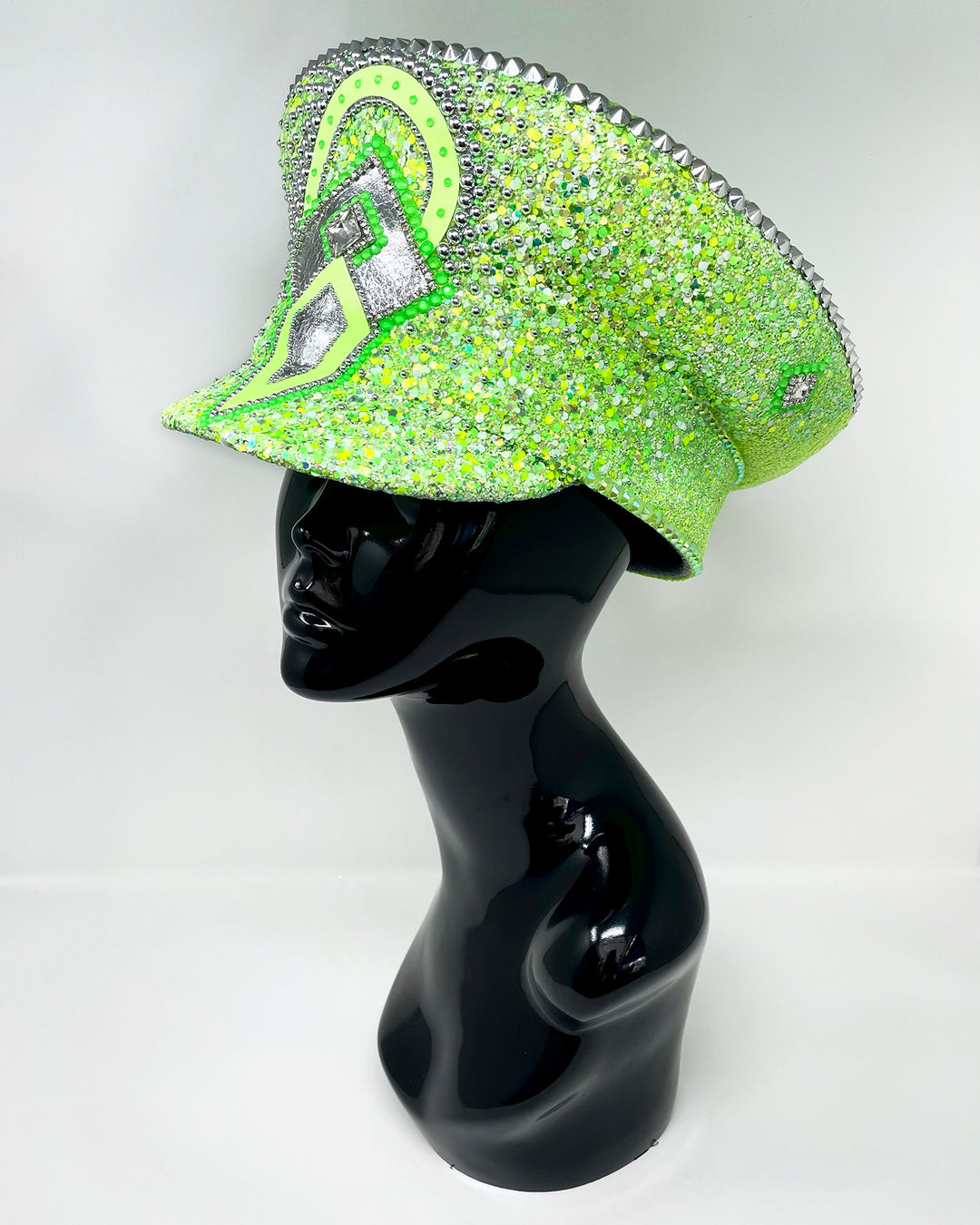 Neon Green Glow Signature 2.0 Captain Hat