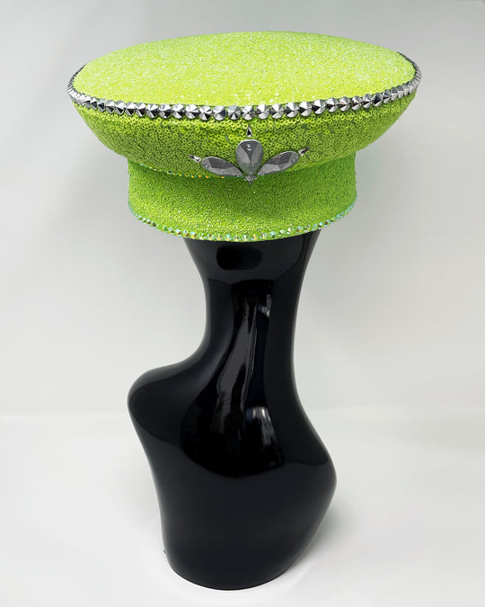 Neon Green Glow Signature 2.0 Captain Hat