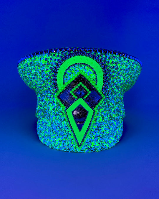 Neon Green Glow Signature 2.0 Captain Hat