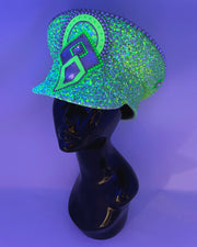 Neon Green Glow Signature 2.0 Captain Hat