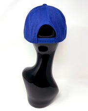 Royal Blue & Gold Glitter Snapback