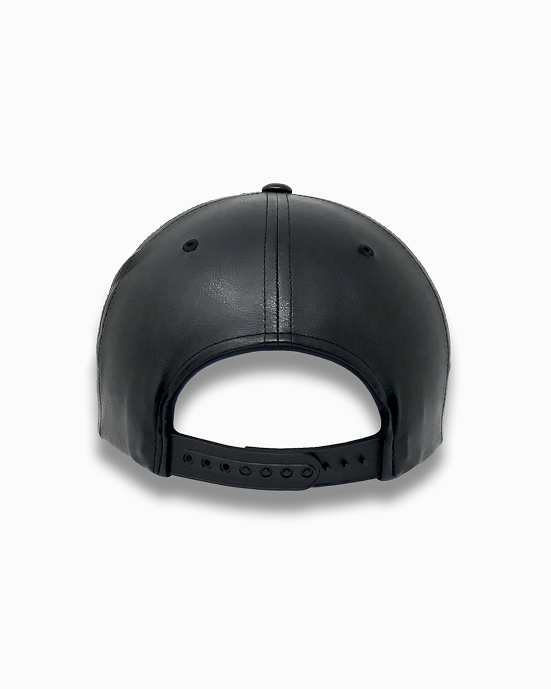 Jukebox Signature Black Leather Snapback