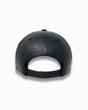 Jukebox Signature Black Leather Snapback