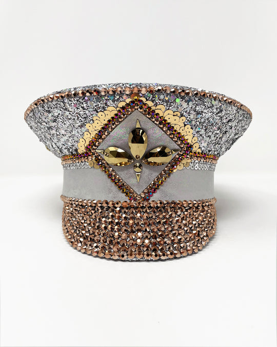 Silver Gold Signature 3.0 Captain Hat