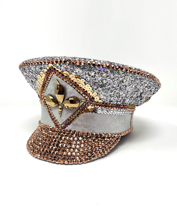 Silver Gold Signature 3.0 Captain Hat