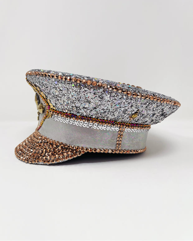 Silver Gold Signature 3.0 Captain Hat