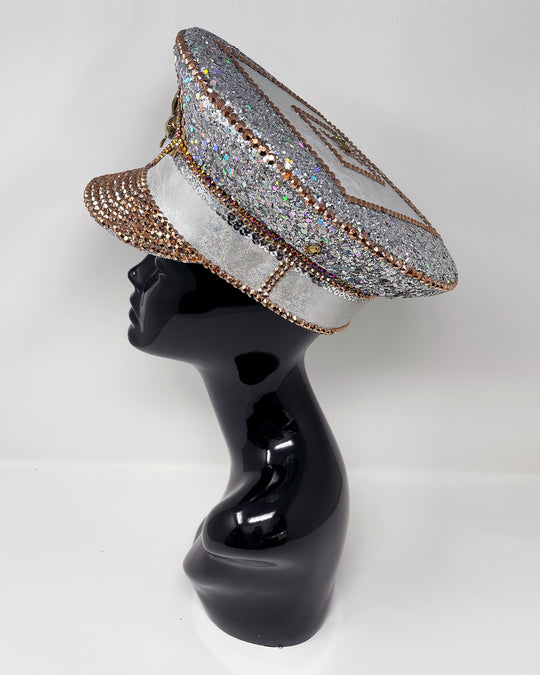 Silver Gold Signature 3.0 Captain Hat