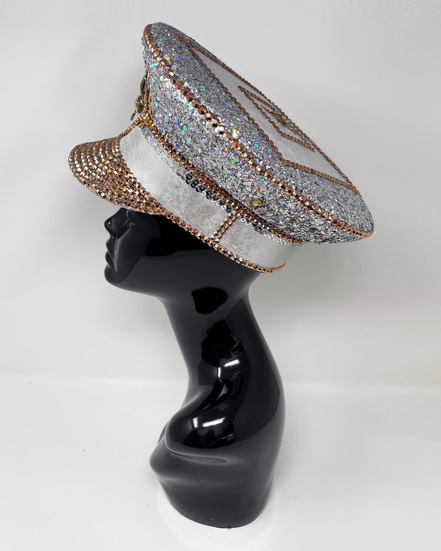 Silver Gold Signature 3.0 Captain Hat