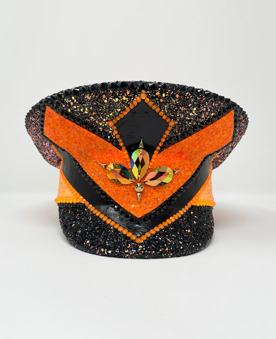 Orange UV Signature Captain Hat