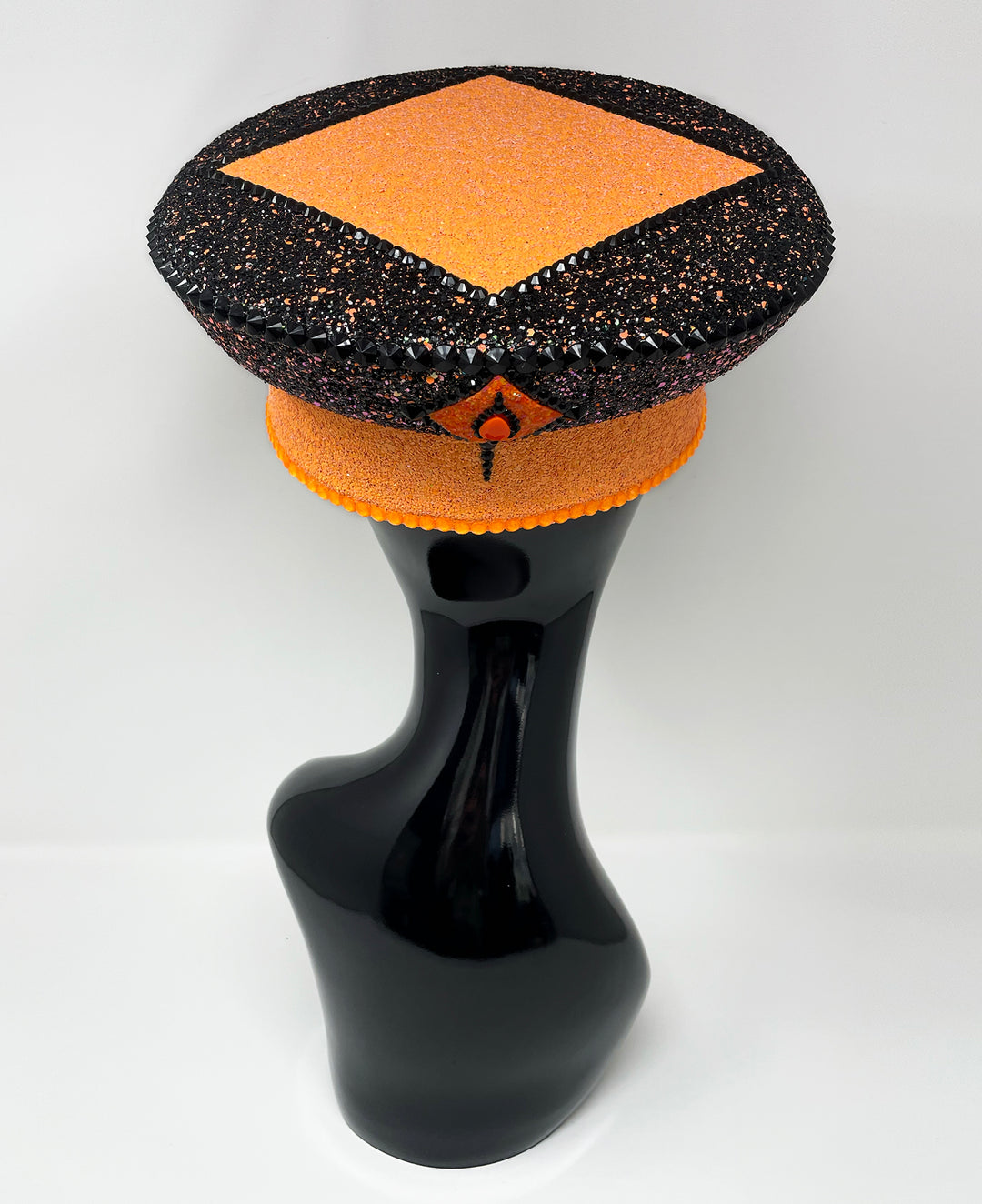 Orange UV Signature Captain Hat