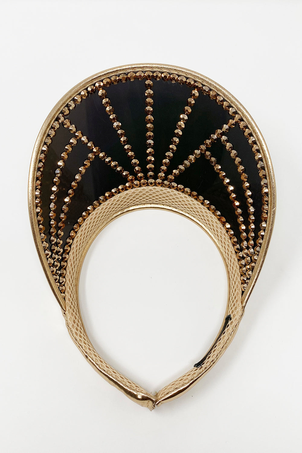 Gold Disco Visor