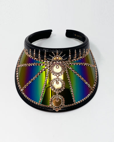 Black Gold Symbolic Visor