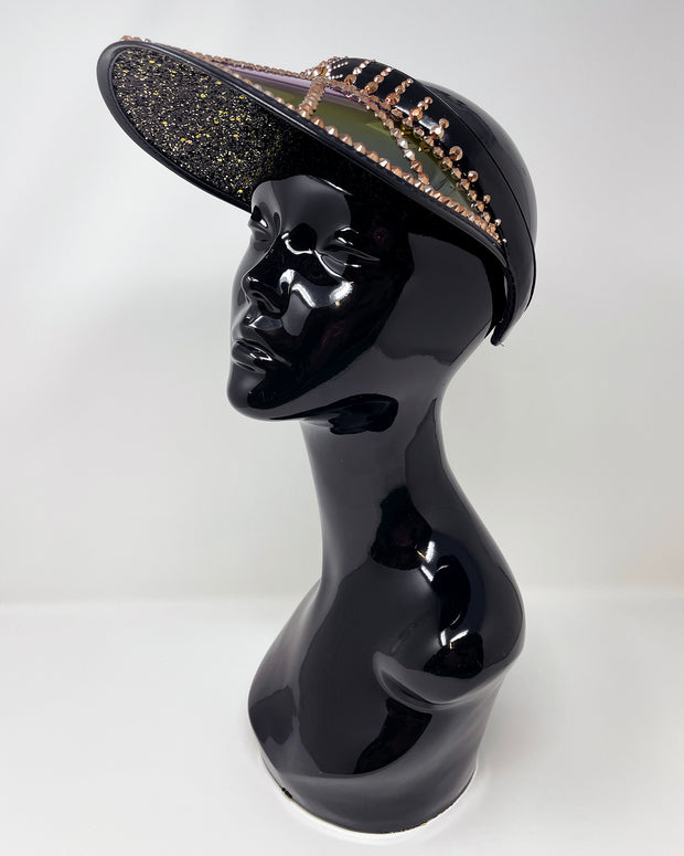 Black Gold Symbolic Visor