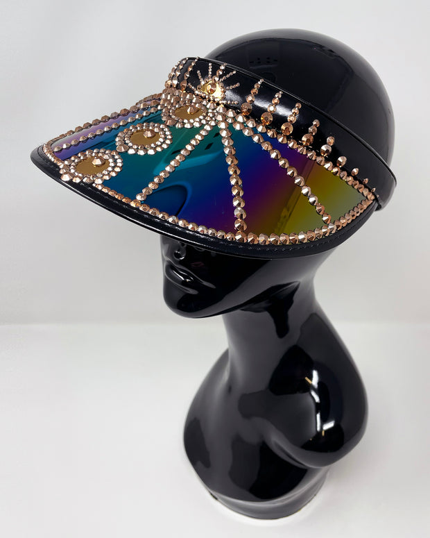 Black Gold Symbolic Visor