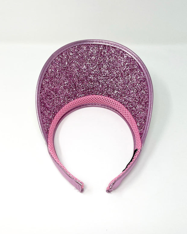 Soft Mauve City Lights Visor
