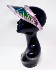 Soft Mauve City Lights Visor